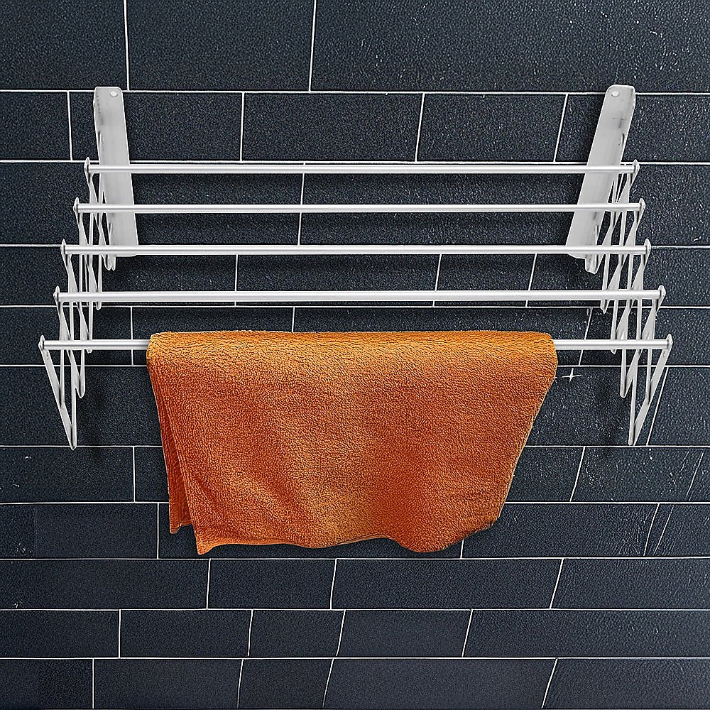Clothes Airer Pull Out Expander Clothes Line Caravan RV Laundry Accessories