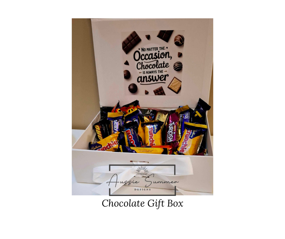 Chocolate Indulge Gift Box - Aussie Summer Designs