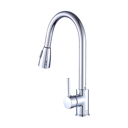 Basin Mixer Pull-Down Tap Faucet -Kitchen Laundry Bathroom Sink
