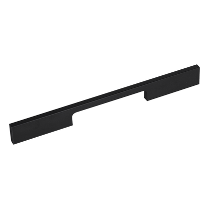 5 x 160mm Kitchen Handle Cabinet Cupboard Door Drawer Handles square Black furniture pulls